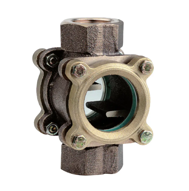 Bronze threaded sight glasses