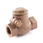Bronze/brass threaded swing check valve