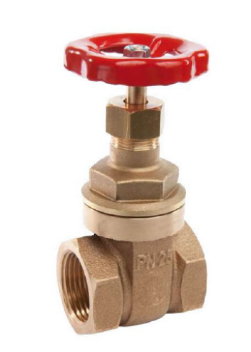 Bronze PN25 threaded gate valve