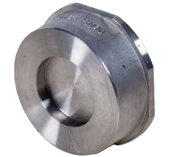 Spring wafer check valve