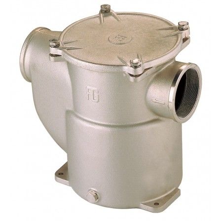 Water strainer "Mediterraneo" series with metal cover